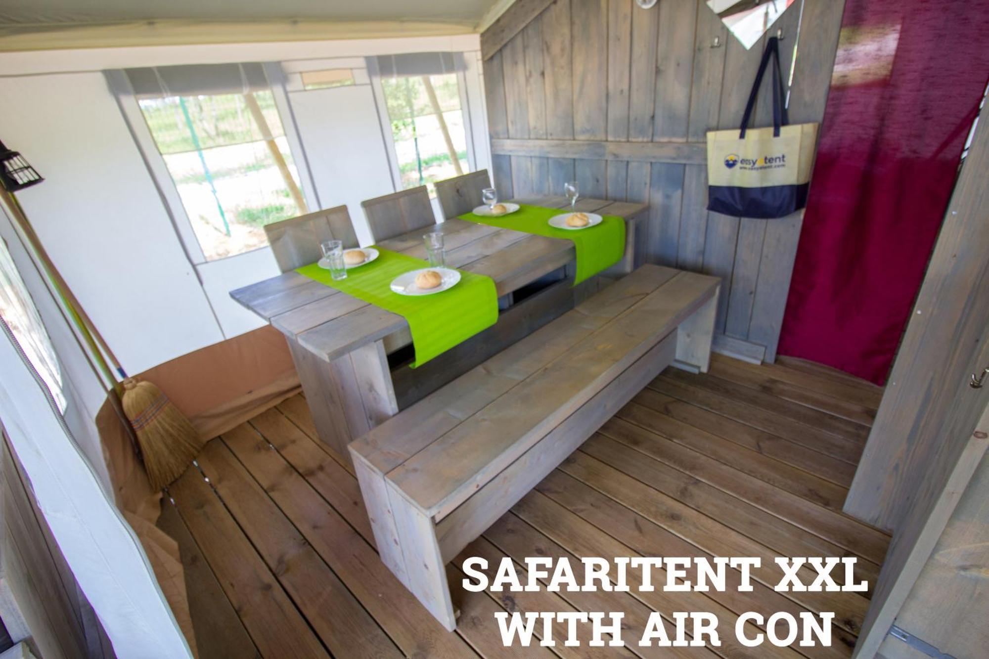Easyatent Safari Tent Bijela Uvala Mugeba Bilik gambar