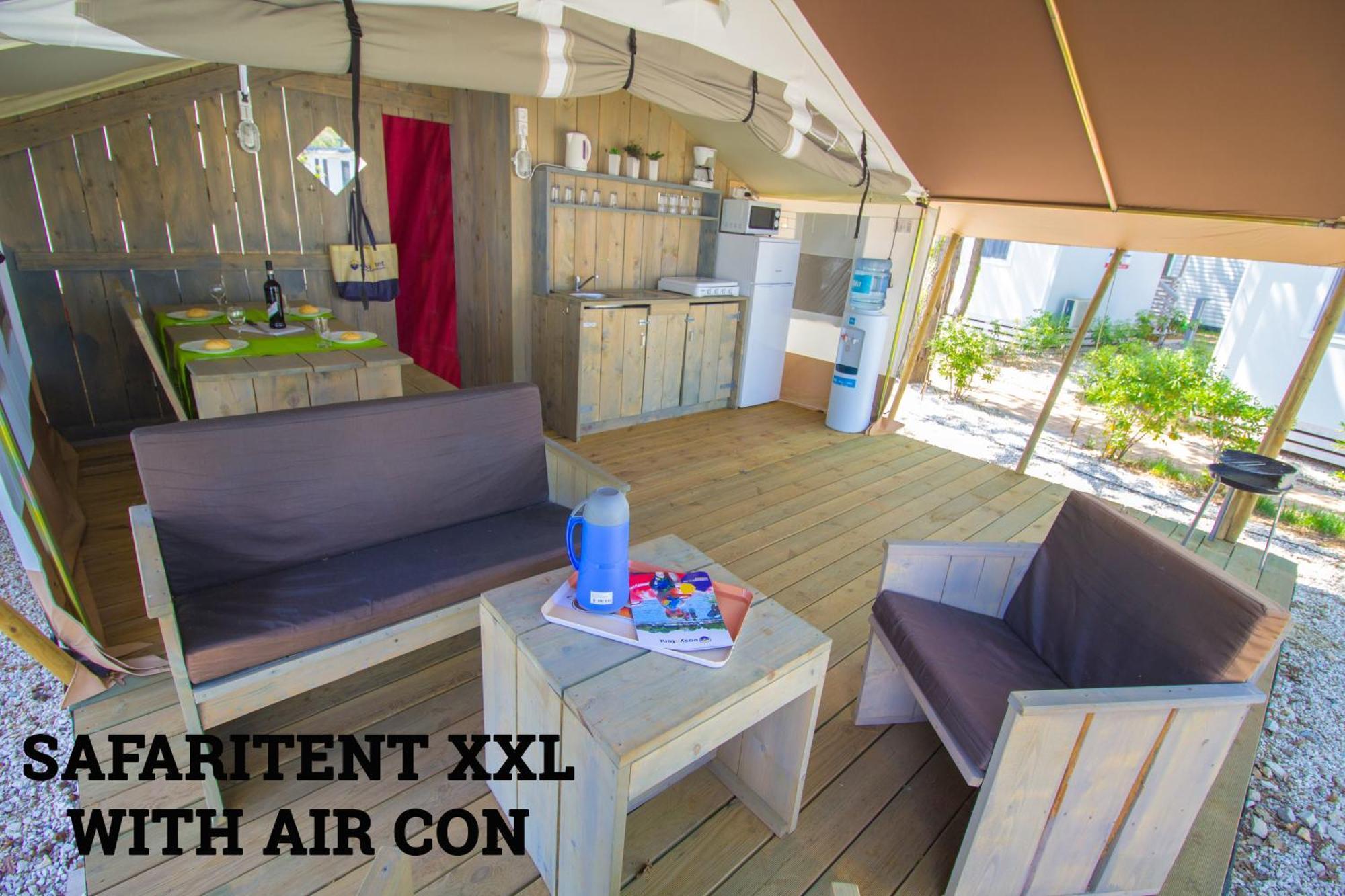 Easyatent Safari Tent Bijela Uvala Mugeba Bilik gambar