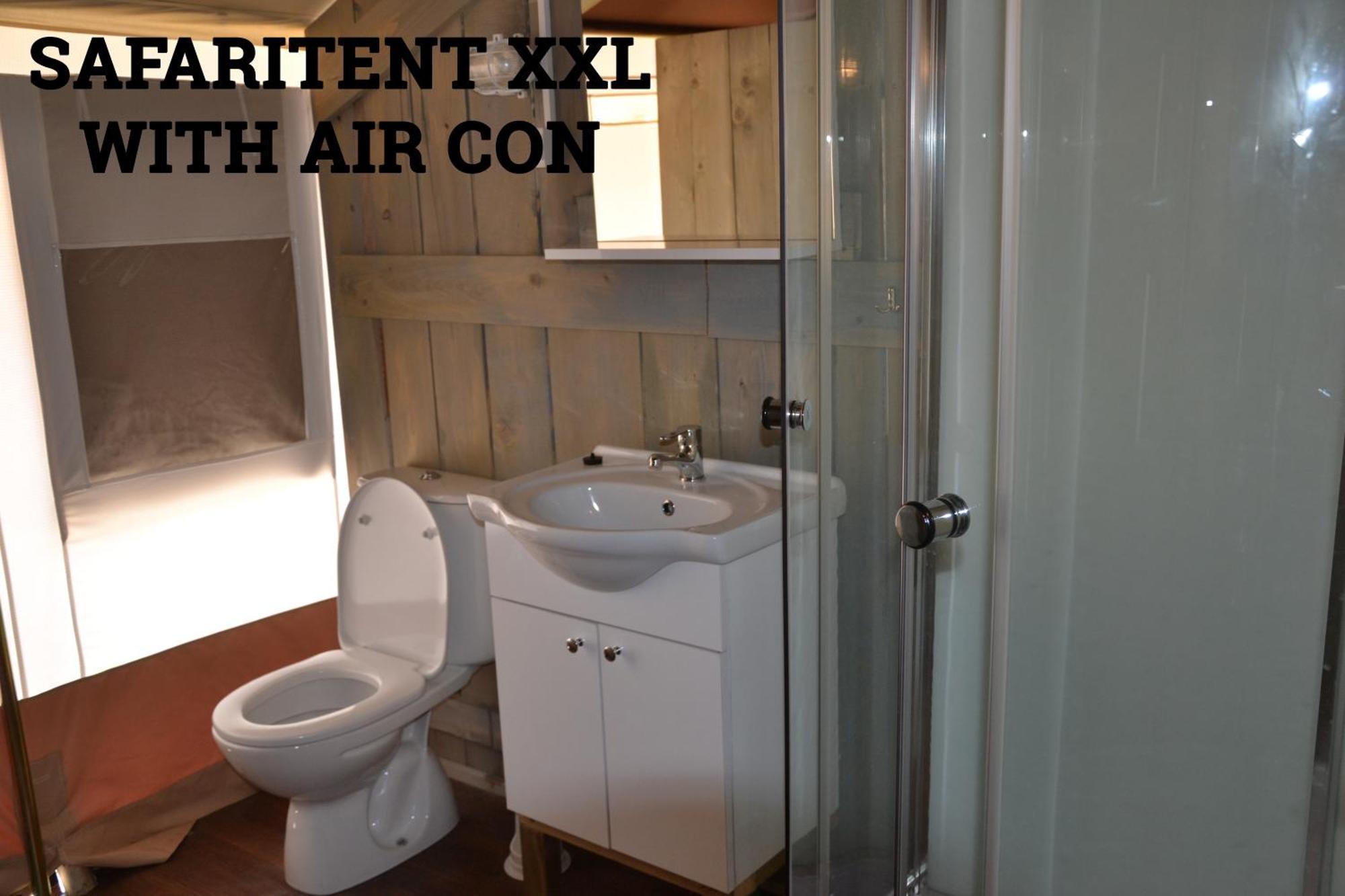 Easyatent Safari Tent Bijela Uvala Mugeba Bilik gambar