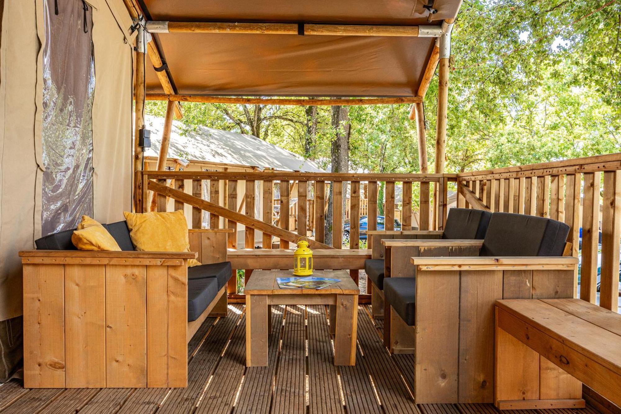 Easyatent Safari Tent Bijela Uvala Mugeba Bilik gambar