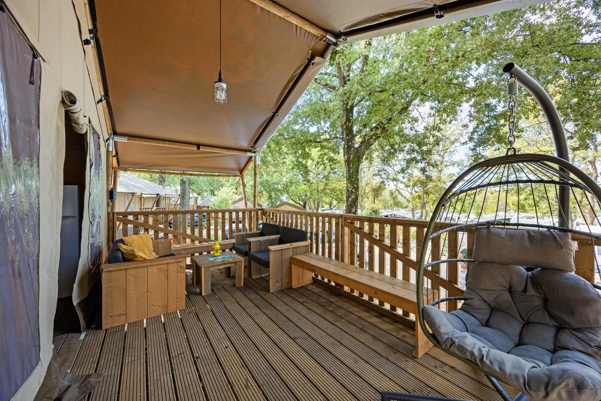 Easyatent Safari Tent Bijela Uvala Mugeba Bilik gambar